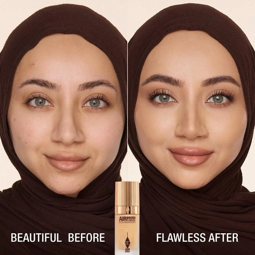 NWT Charlotte Tilbury Airbrush Flawless Foundation - 6 Warm/Chaud
